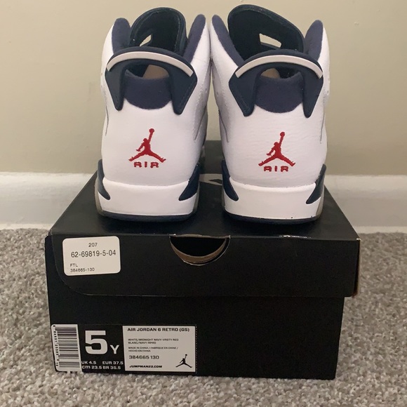 Jordan 6 Retro Olympic 2012 - Picture 2 of 5